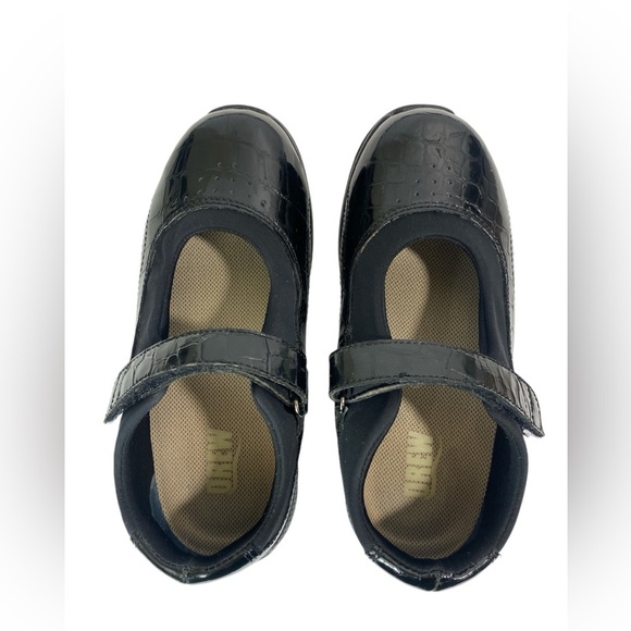 Drew Women's Black Leather Rose Mary Jane Shoes Size 5 - Picture 4 of 11